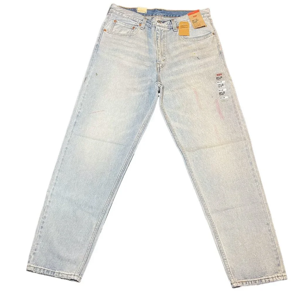 Levi's 550™ '92 Relaxed Taper Fit Men's Jeans - Light Wash 34Wx32L NWT - Picture 6 of 12